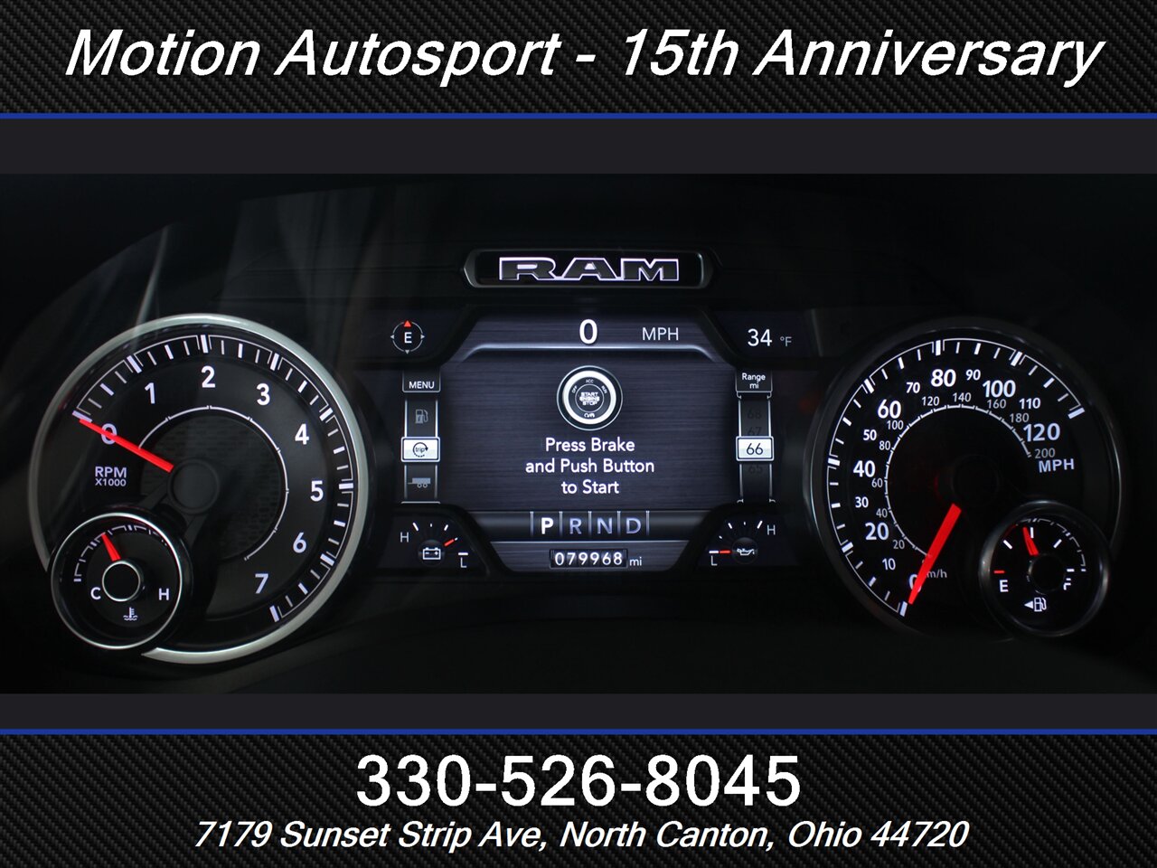 2019 RAM 1500 Laramie  Custom Lift 4X4 - Photo 21 - North Canton, OH 44720