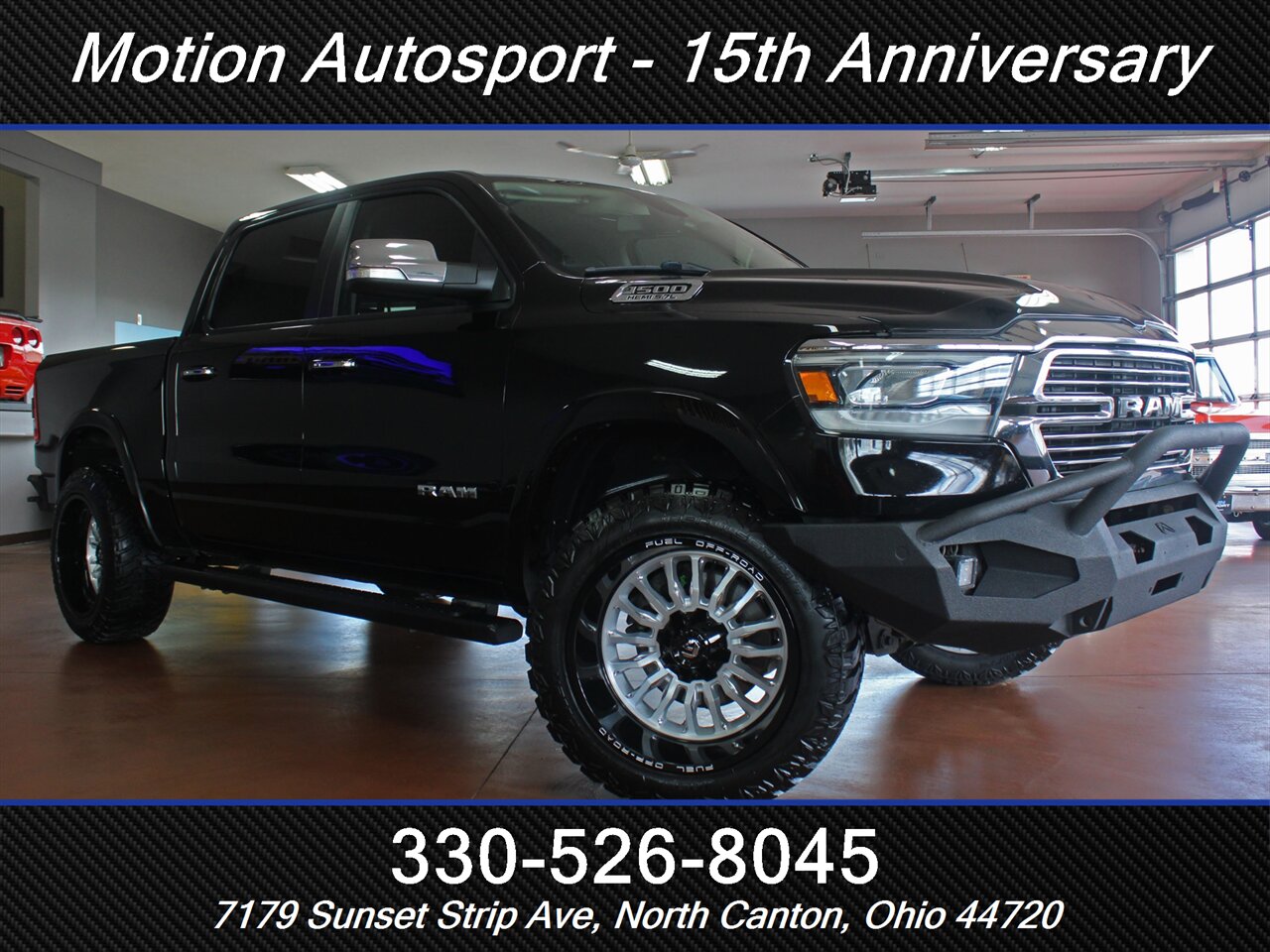 2019 RAM 1500 Laramie  Custom Lift 4X4 - Photo 2 - North Canton, OH 44720
