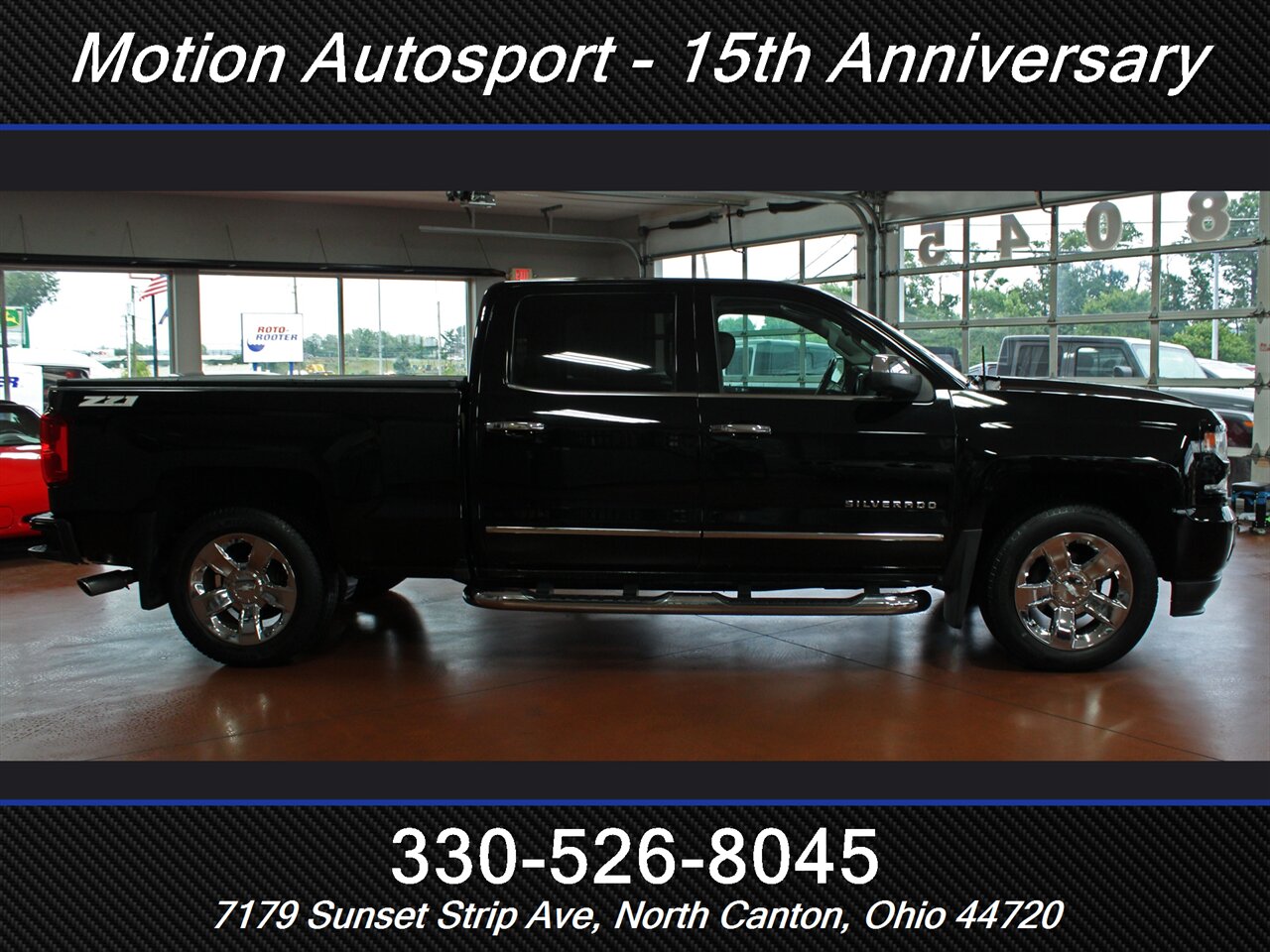 2016 Chevrolet Silverado 1500 LTZ Z71 Moon Roof Navigation 4X4 - Photo 7 - North Canton, OH 44720