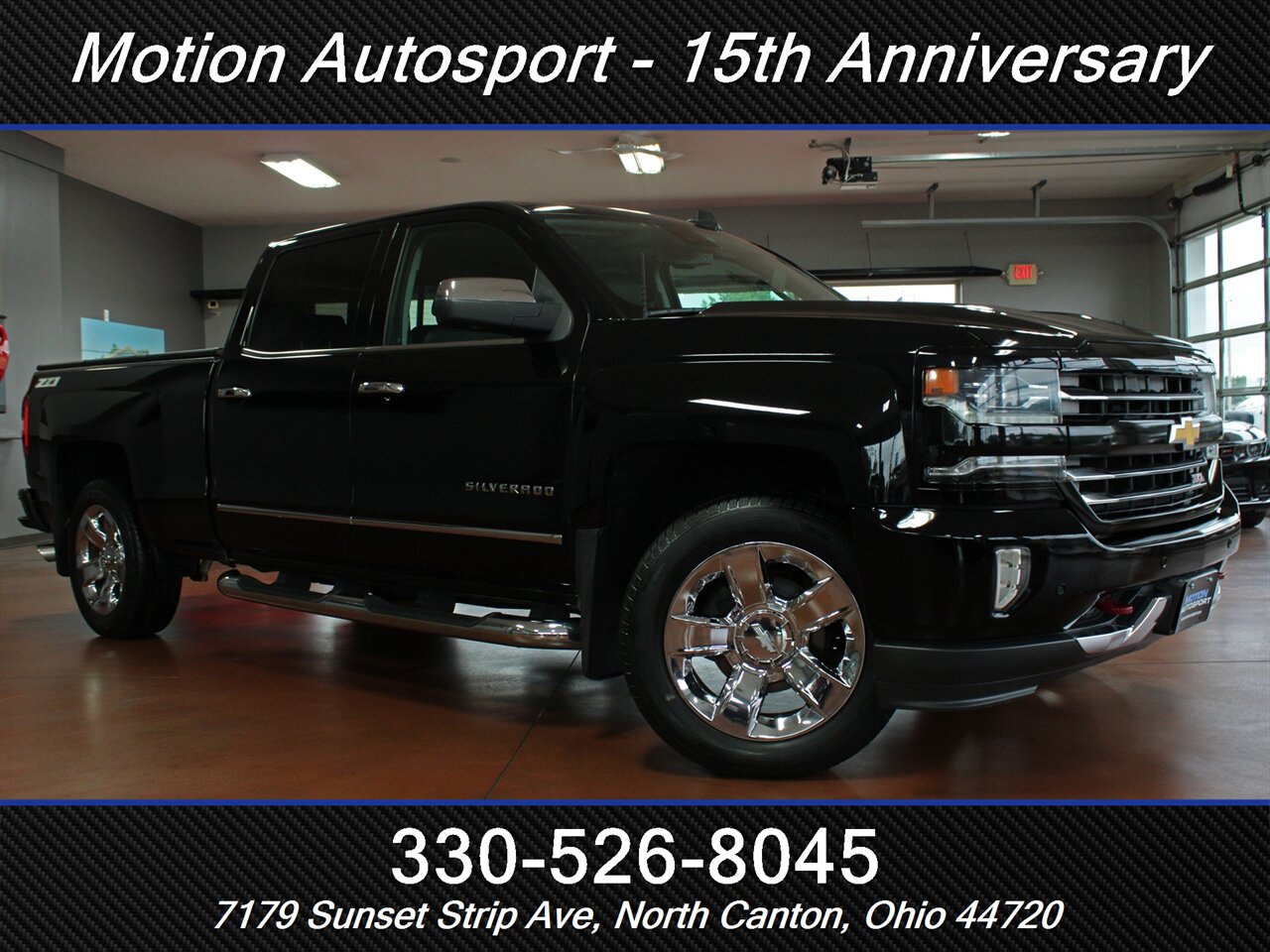 2016 Chevrolet Silverado 1500 LTZ Z71 Moon Roof Navigation 4X4 - Photo 2 - North Canton, OH 44720
