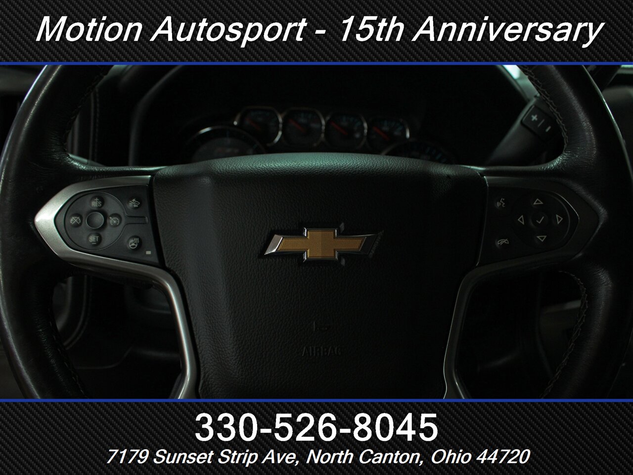 2016 Chevrolet Silverado 1500 LTZ Z71 Moon Roof Navigation 4X4 - Photo 12 - North Canton, OH 44720