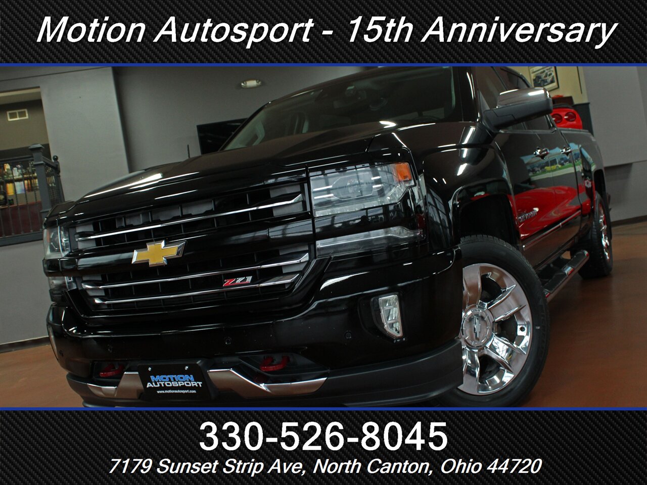 2016 Chevrolet Silverado 1500 LTZ Z71 Moon Roof Navigation 4X4 - Photo 39 - North Canton, OH 44720