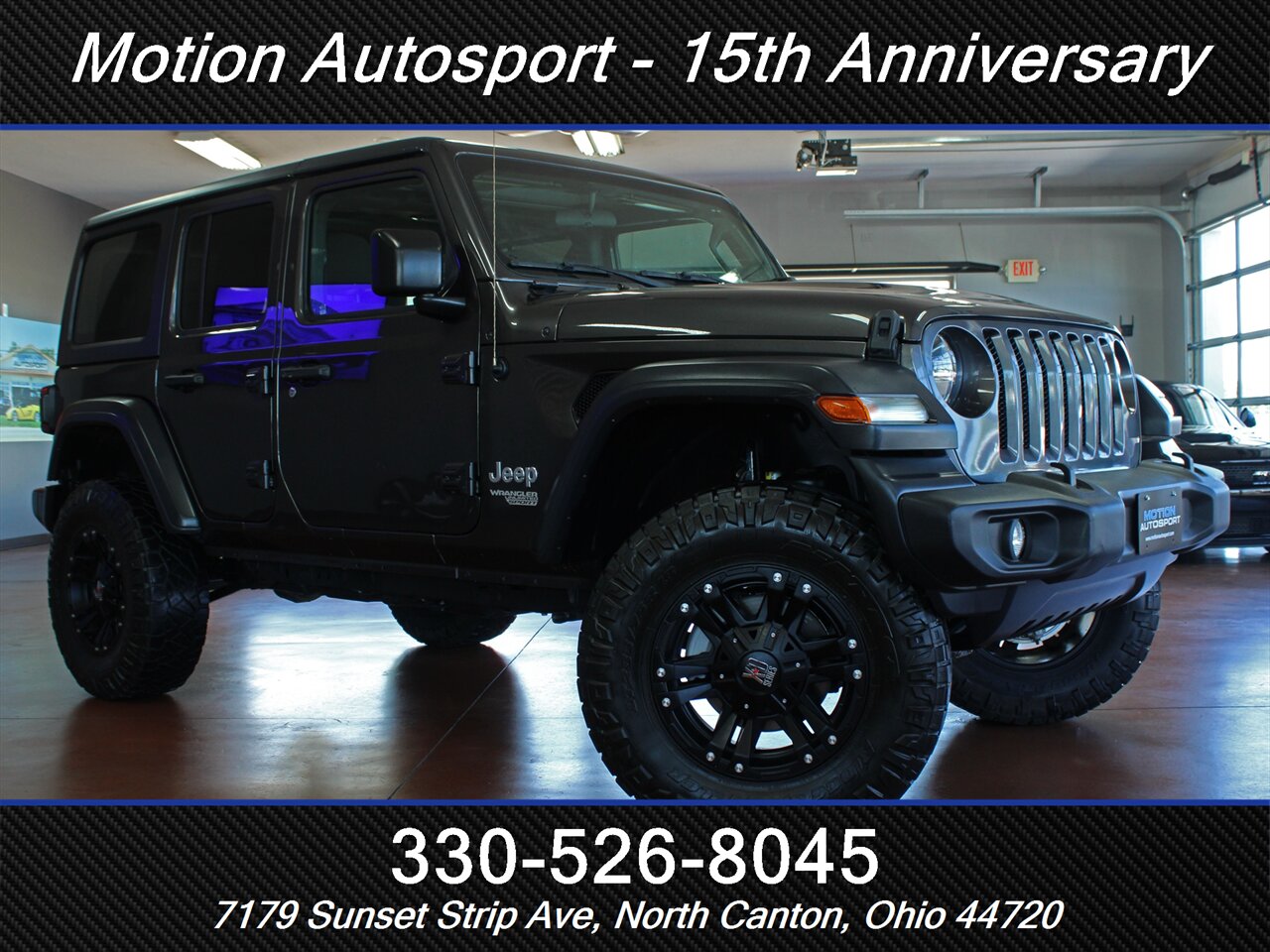 2020 Jeep Wrangler Unlimited Sport S Custom Lift Hard Top 4X4 - Photo 2 - North Canton, OH 44720