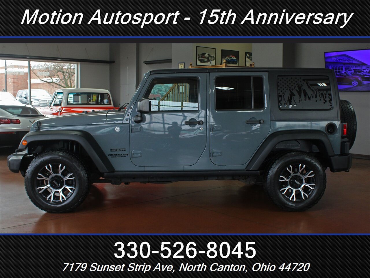 2015 Jeep Wrangler Unlimited Sport 4X4 - Photo 7 - North Canton, OH 44720