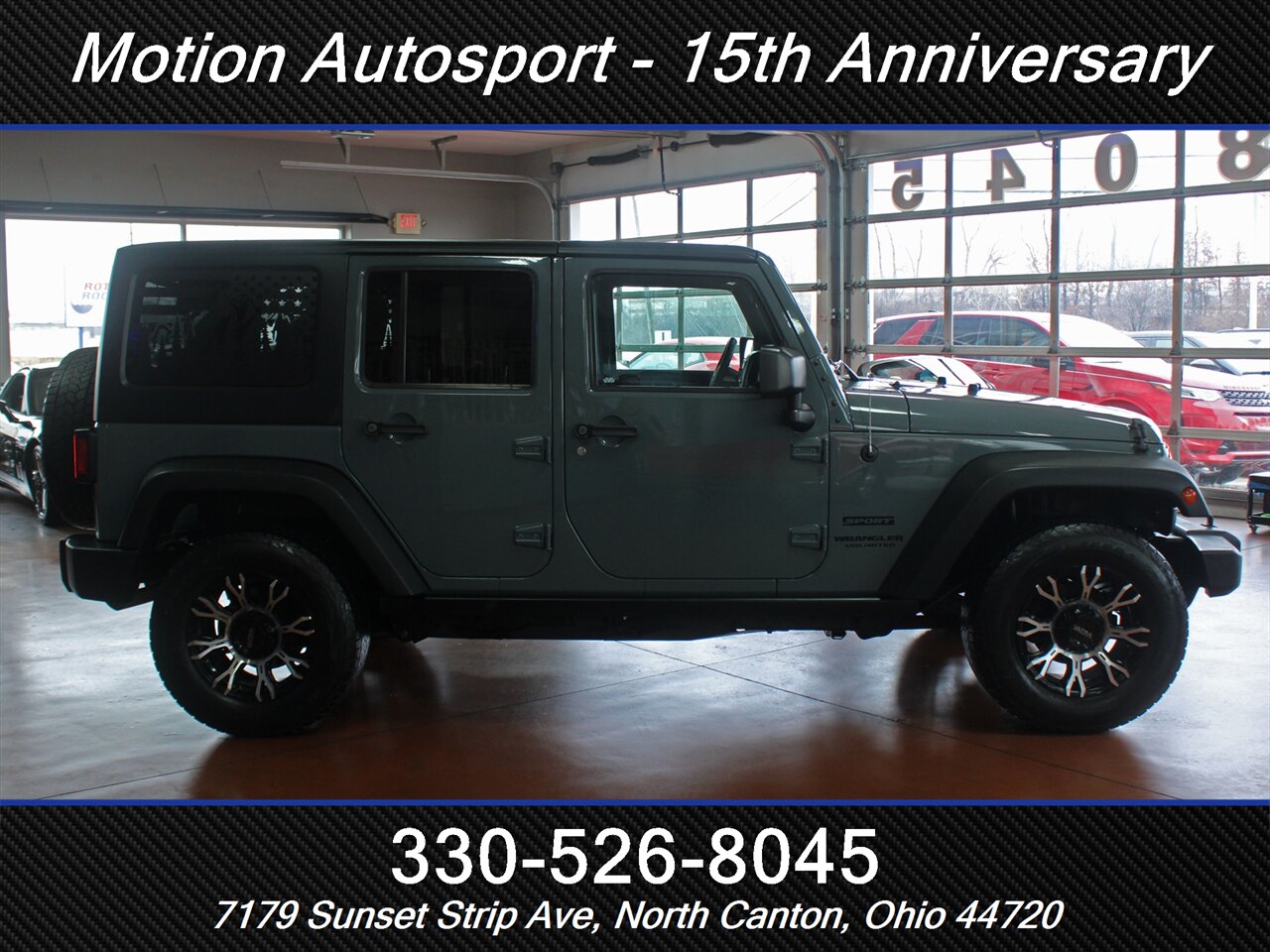 2015 Jeep Wrangler Unlimited Sport 4X4 - Photo 11 - North Canton, OH 44720