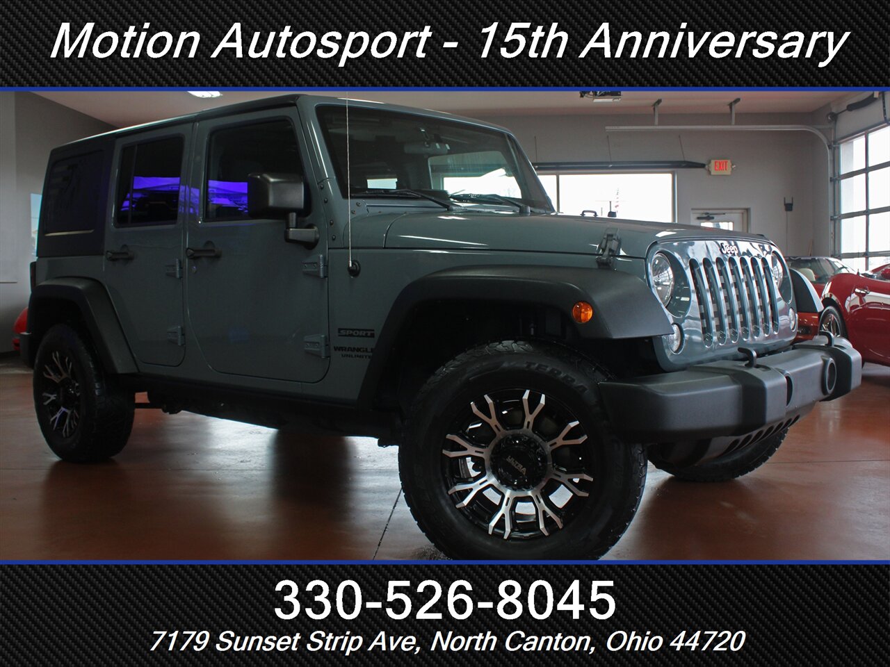 2015 Jeep Wrangler Unlimited Sport 4X4 - Photo 2 - North Canton, OH 44720