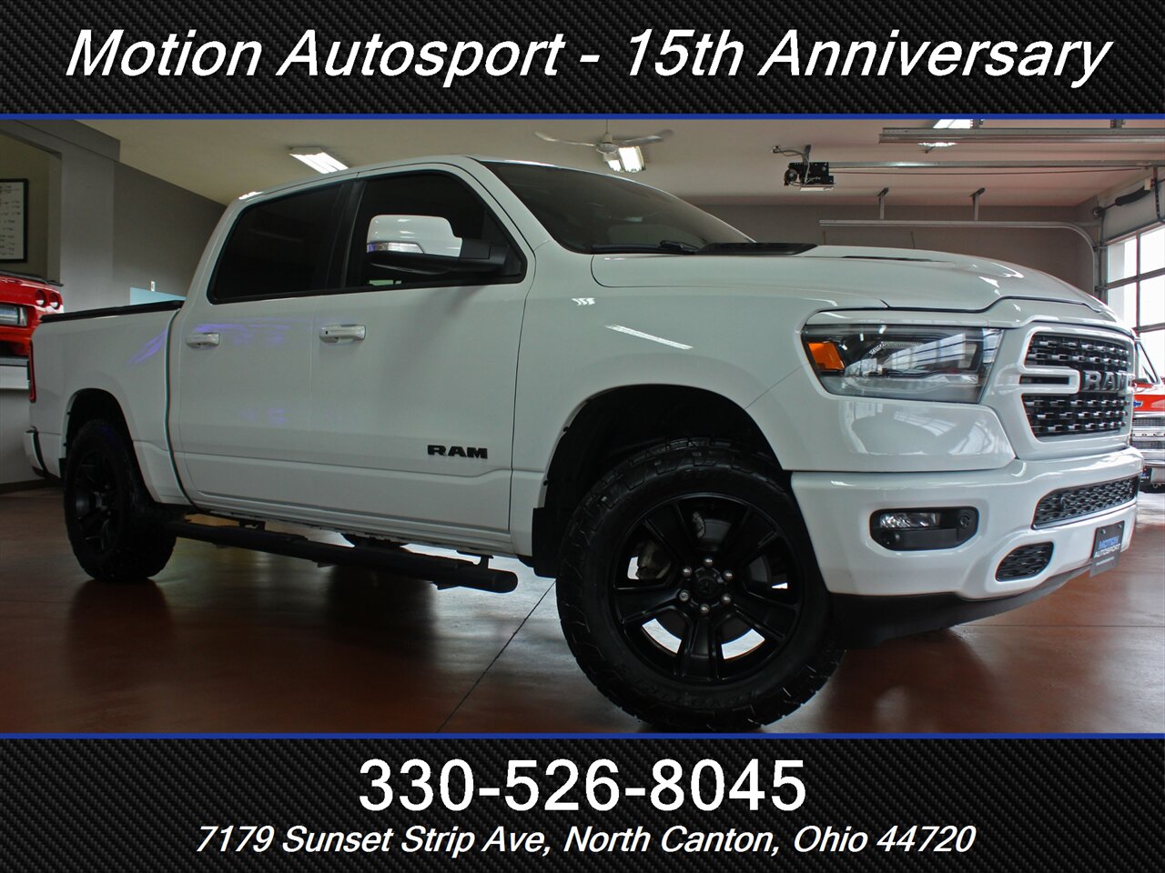 2022 RAM 1500 Sport  Panoramic Moon Roof 4X4 - Photo 2 - North Canton, OH 44720