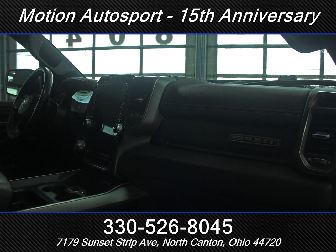 2022 RAM 1500 Sport  Panoramic Moon Roof 4X4 - Photo 35 - North Canton, OH 44720