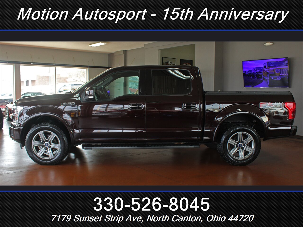 2018 Ford F-150 Lariat Sport  Panoramic Roof FX4 4X4 - Photo 7 - North Canton, OH 44720