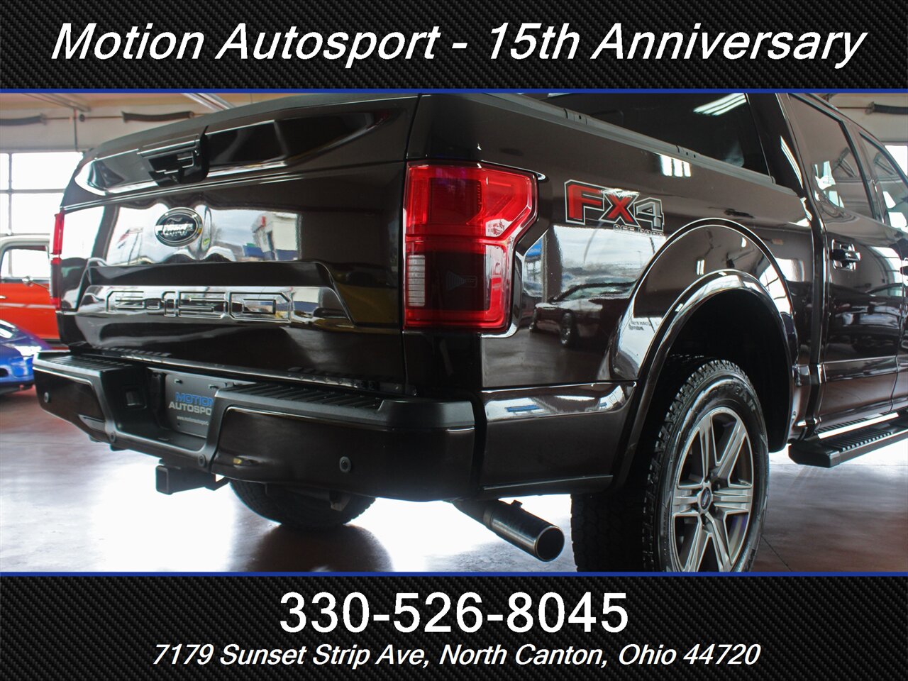 2018 Ford F-150 Lariat Sport  Panoramic Roof FX4 4X4 - Photo 12 - North Canton, OH 44720