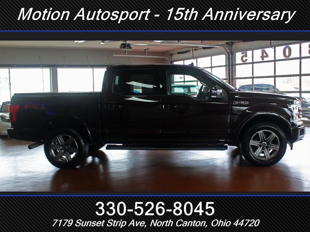 2018 Ford F-150 Lariat Sport  Panoramic Roof FX4 4X4 - Photo 13 - North Canton, OH 44720