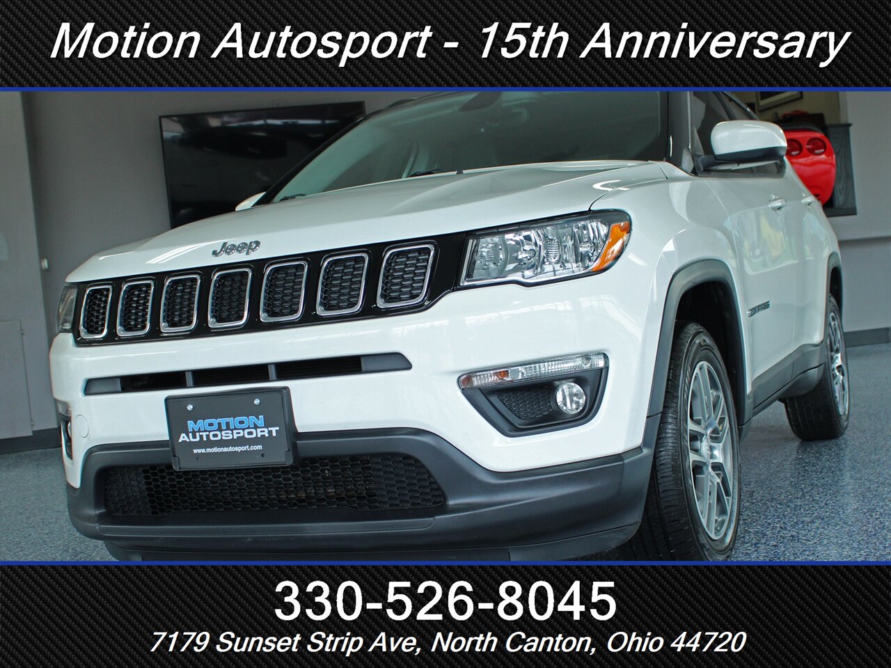 2018 Jeep Compass Latitude Panoramic Roof 4X4 - Photo 39 - North Canton, OH 44720