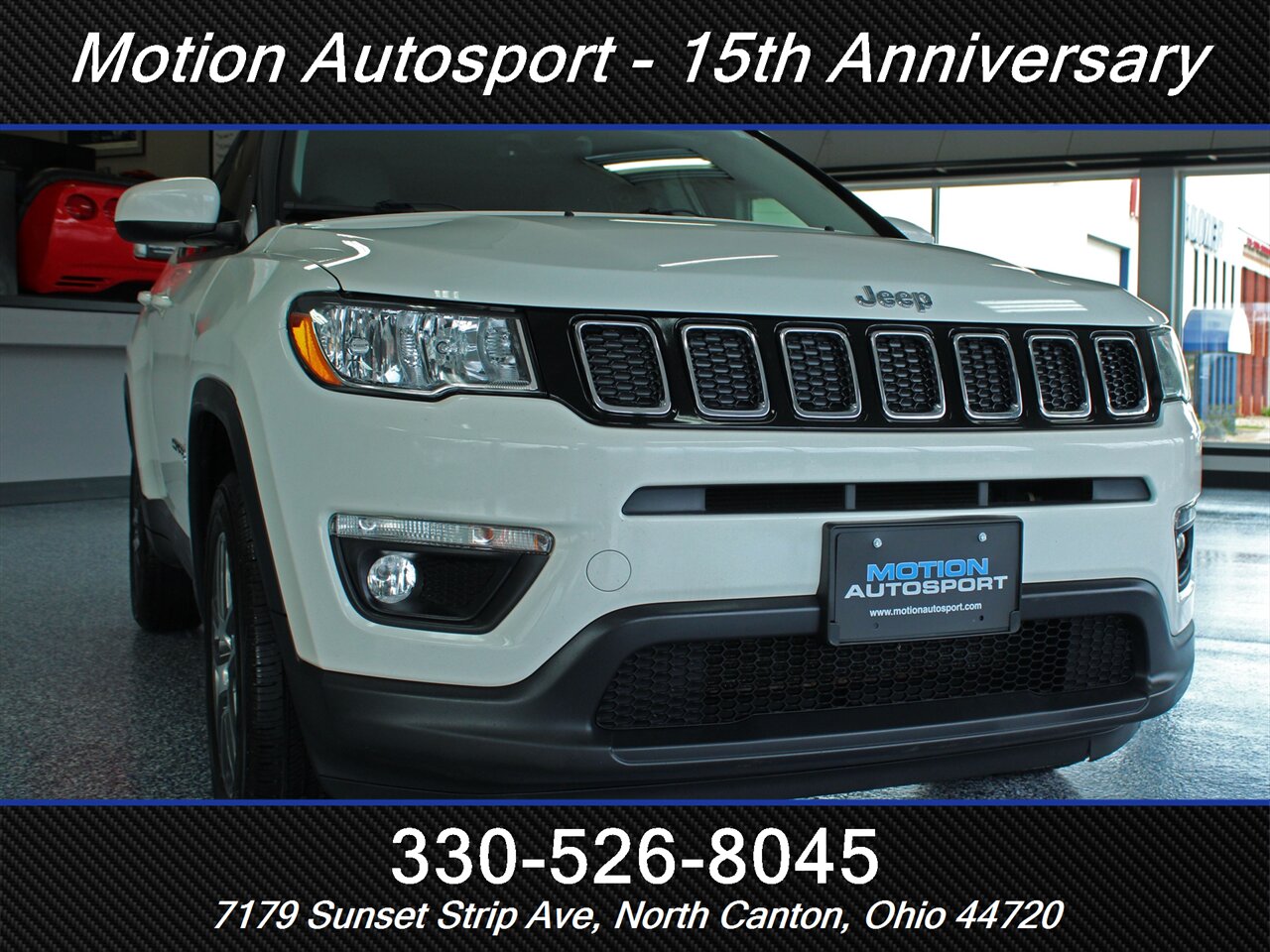 2018 Jeep Compass Latitude Panoramic Roof 4X4 - Photo 41 - North Canton, OH 44720