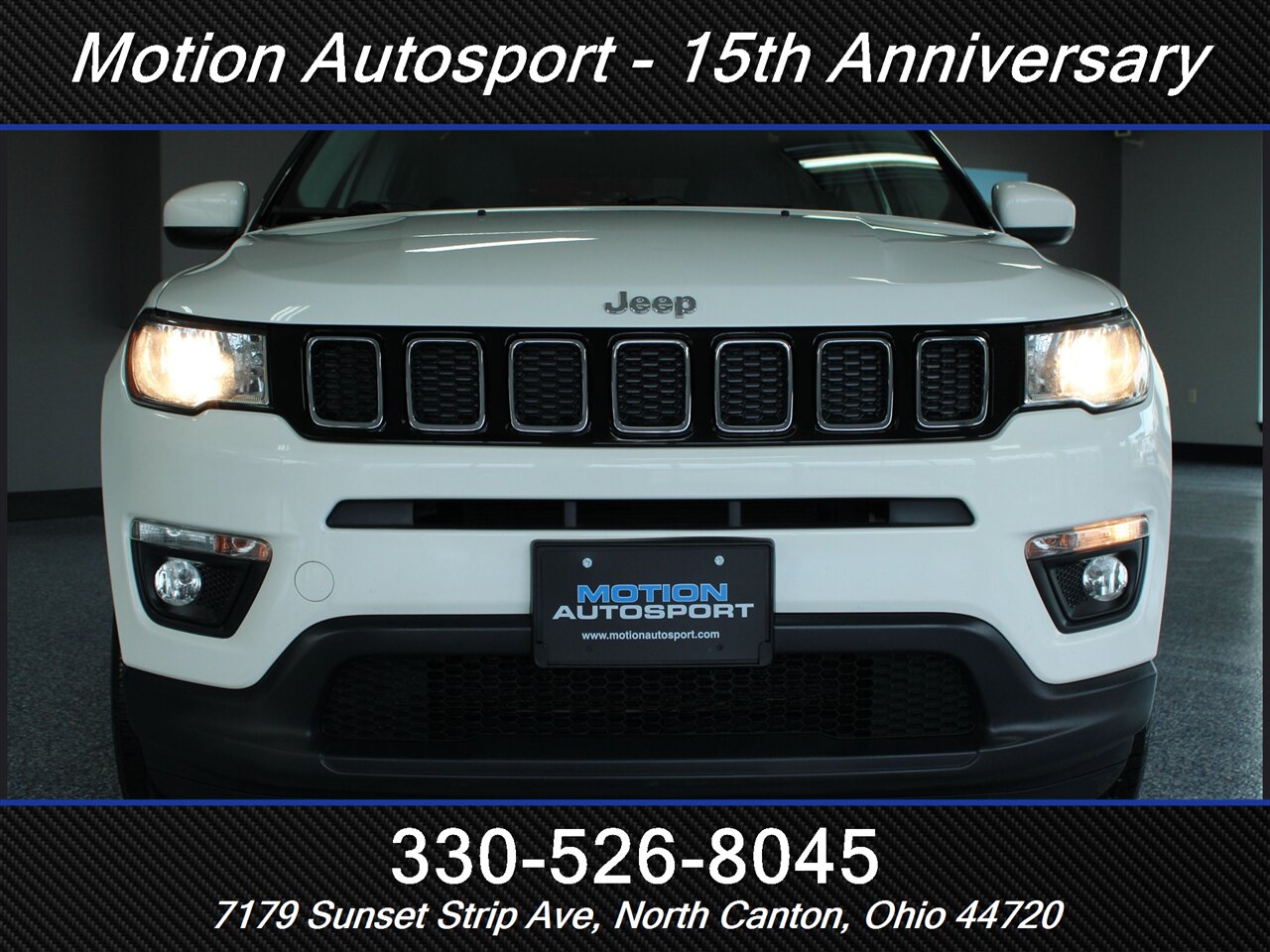 2018 Jeep Compass Latitude Panoramic Roof 4X4 - Photo 32 - North Canton, OH 44720