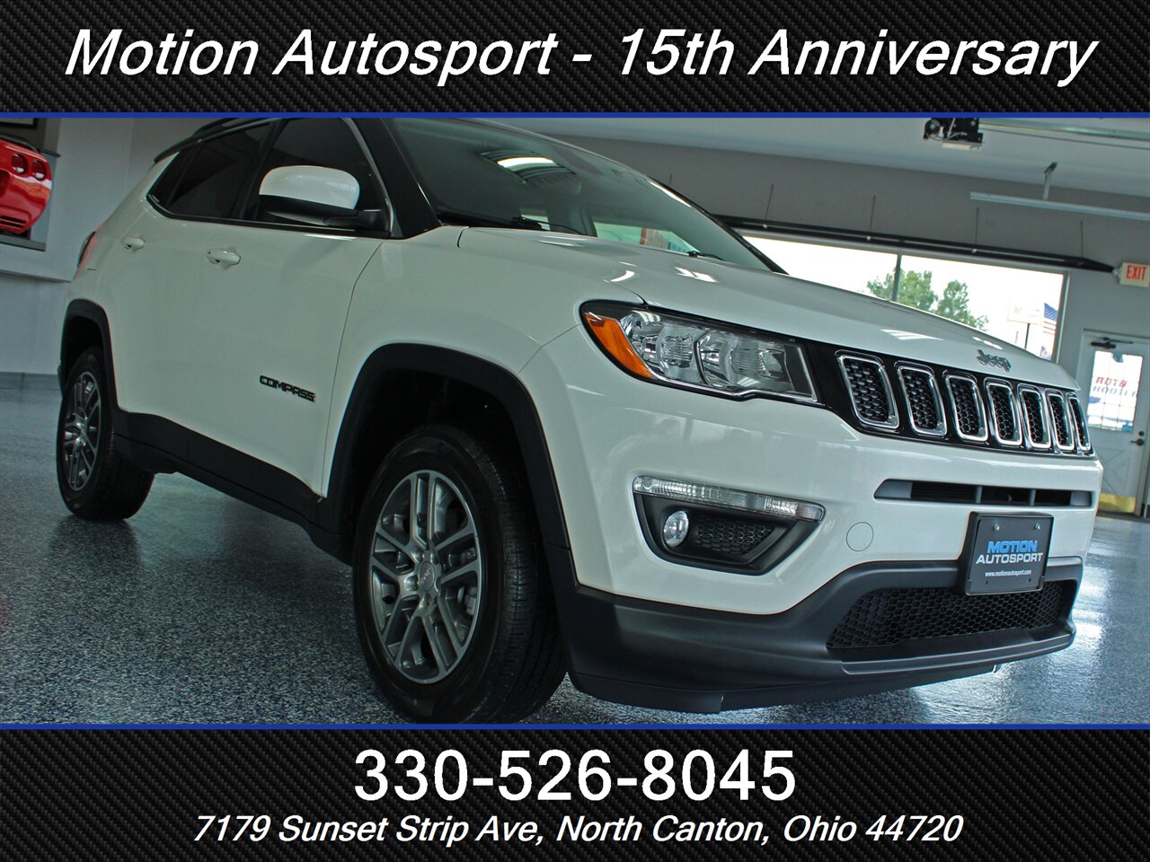 2018 Jeep Compass Latitude Panoramic Roof 4X4 - Photo 40 - North Canton, OH 44720