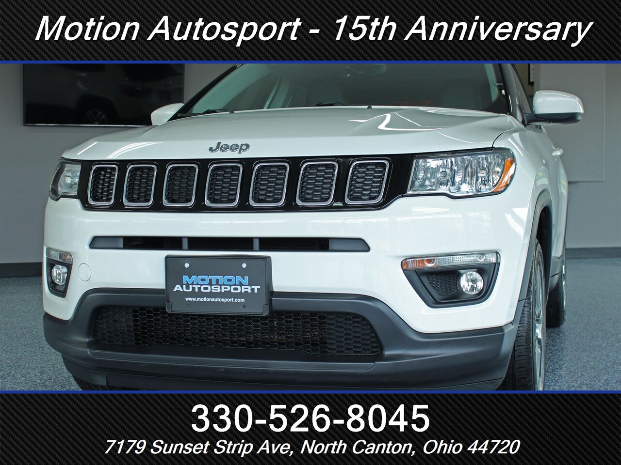 2018 Jeep Compass Latitude Panoramic Roof 4X4 - Photo 42 - North Canton, OH 44720