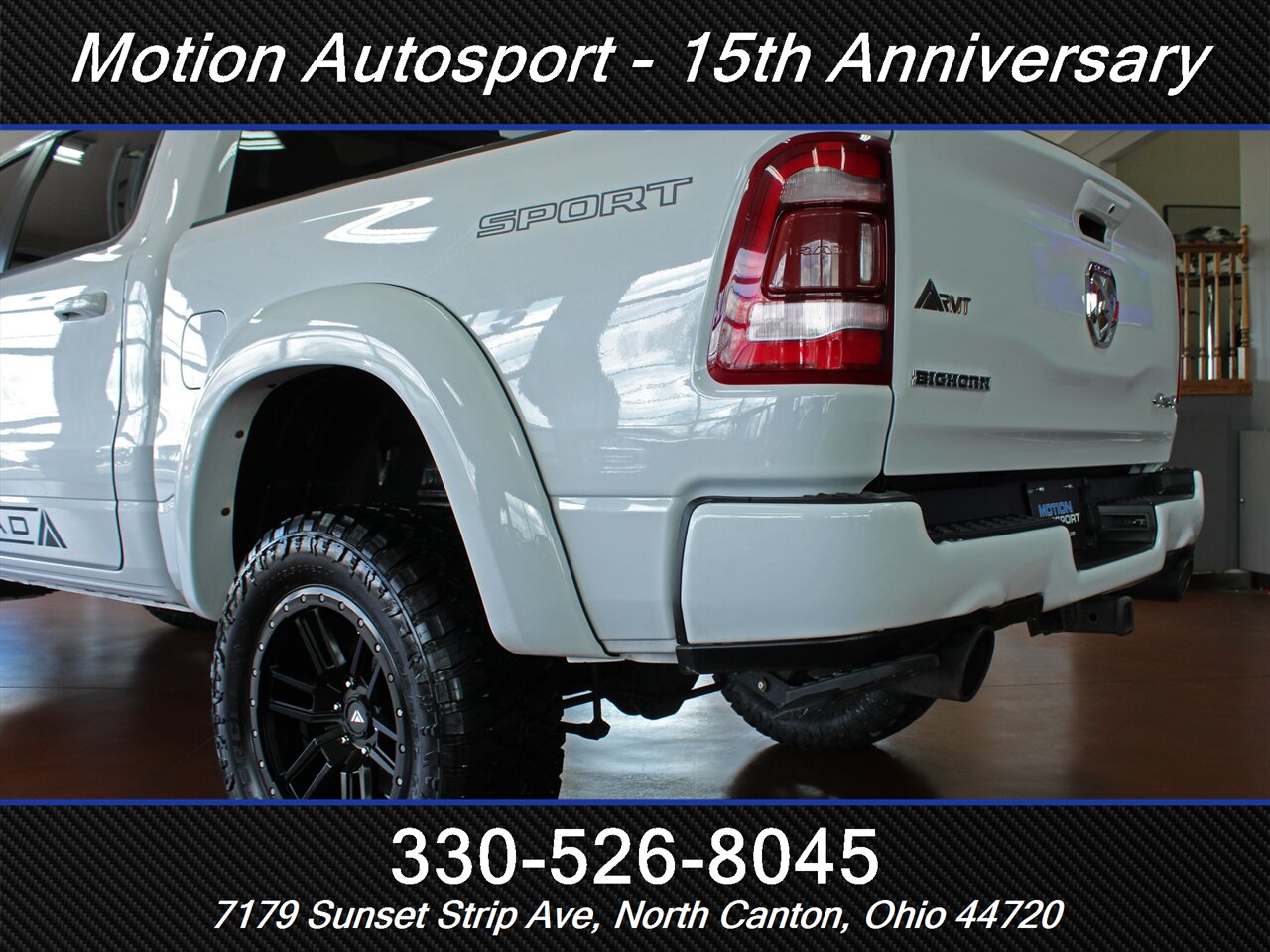 2021 RAM 1500 Big Horn Custom Lift Panoramic Roof 4X4 - Photo 8 - North Canton, OH 44720