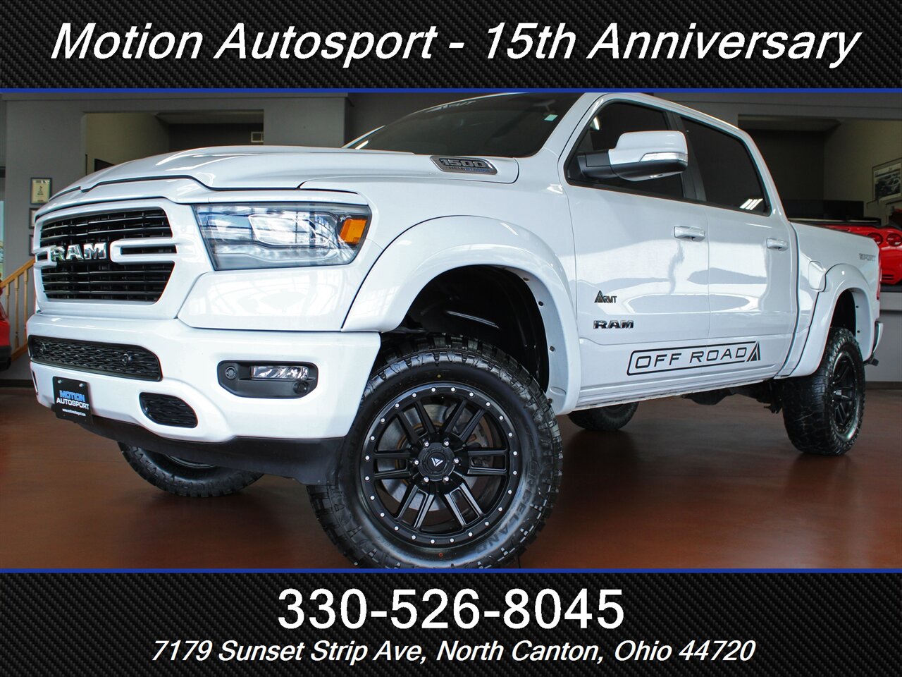 2021 RAM 1500 Big Horn Custom Lift  Panoramic Roof 4X4 - Photo 1 - North Canton, OH 44720