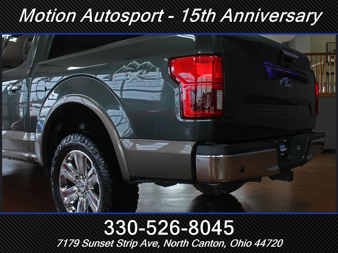 2018 Ford F-150 Lariat Panoramic Roof FX4 4X4 - Photo 8 - North Canton, OH 44720