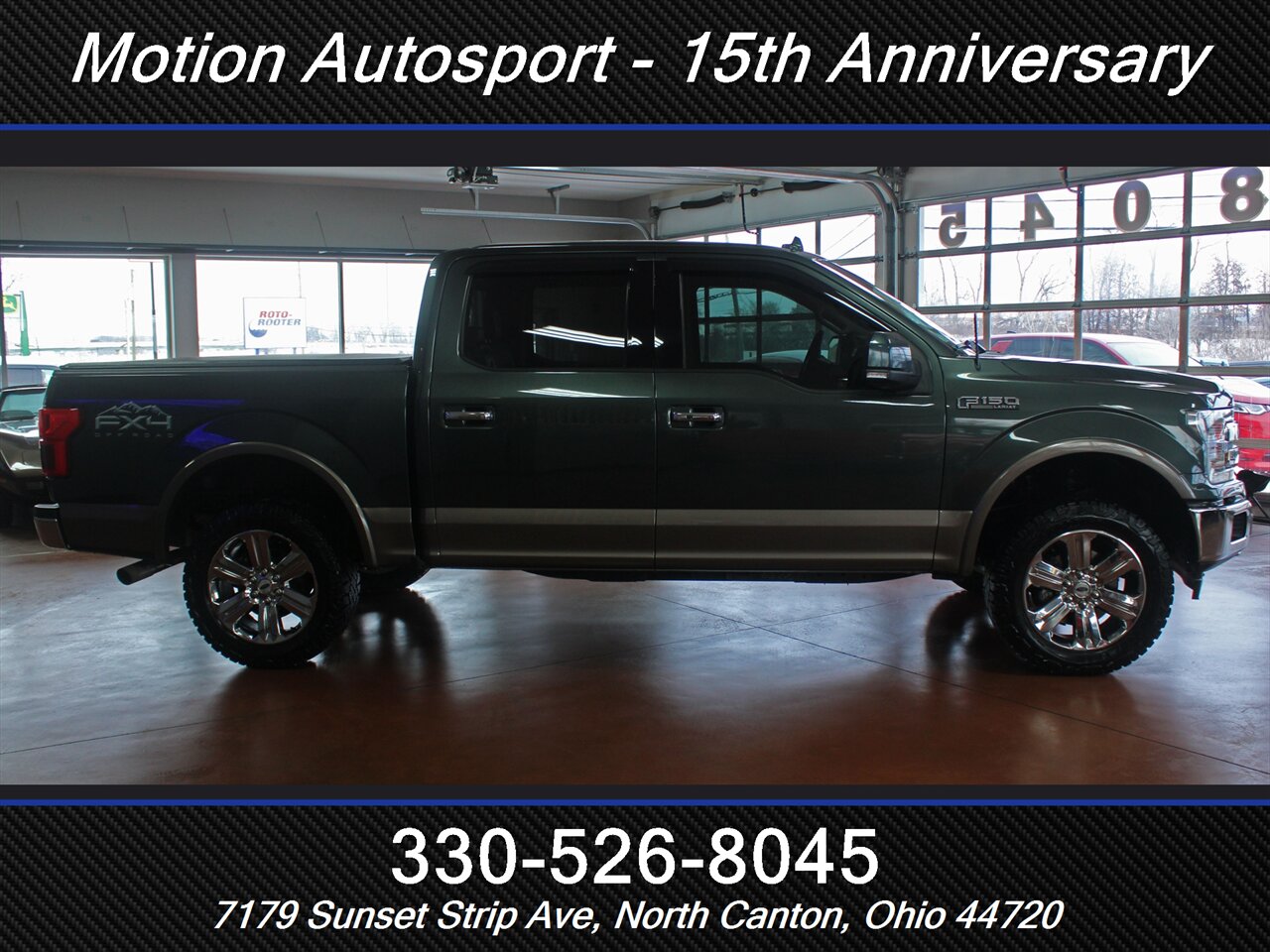 2018 Ford F-150 Lariat Panoramic Roof FX4 4X4 - Photo 13 - North Canton, OH 44720