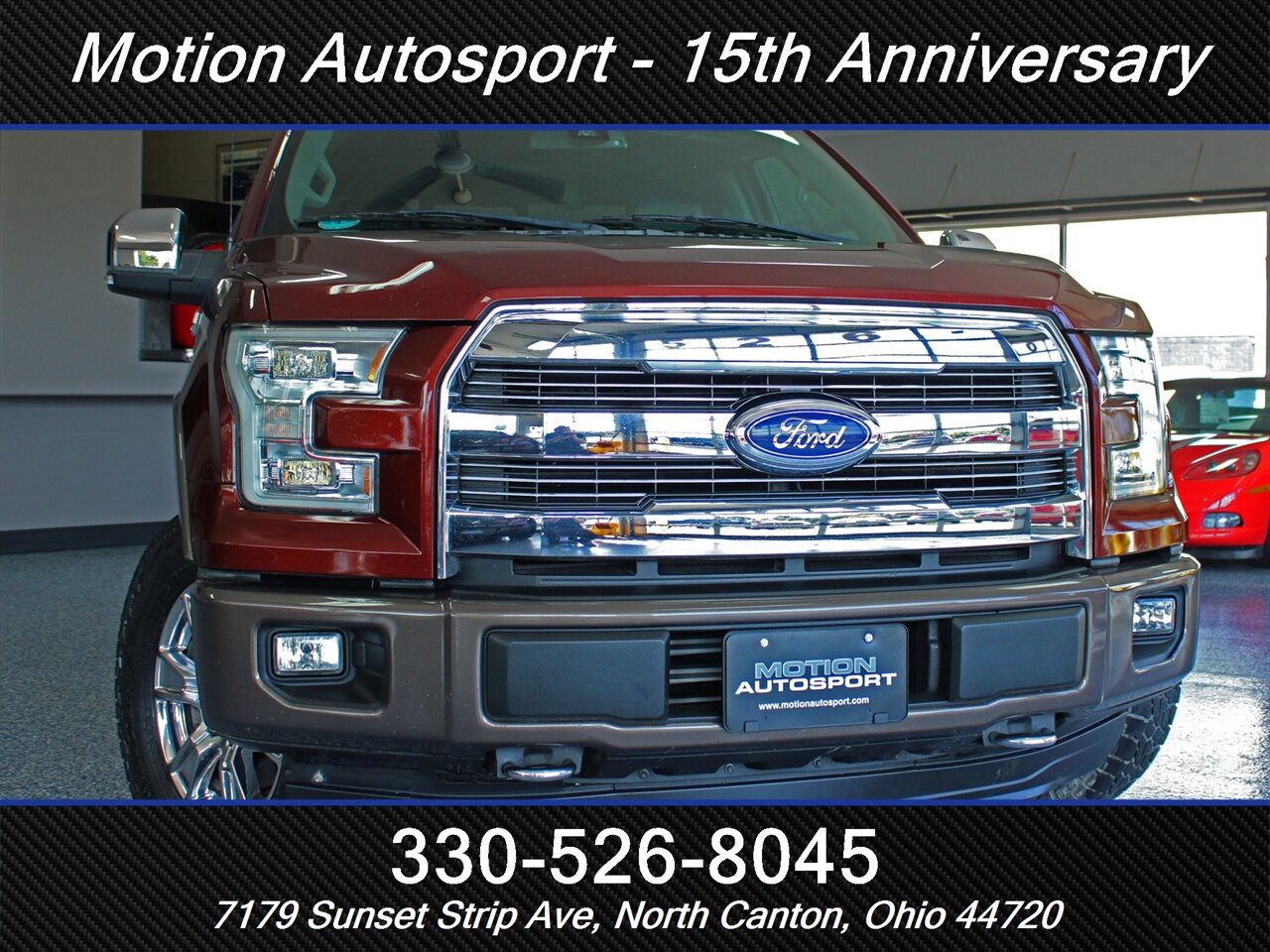 2016 Ford F-150 Lariat  Panoramic Roof 4X4 - Photo 44 - North Canton, OH 44720