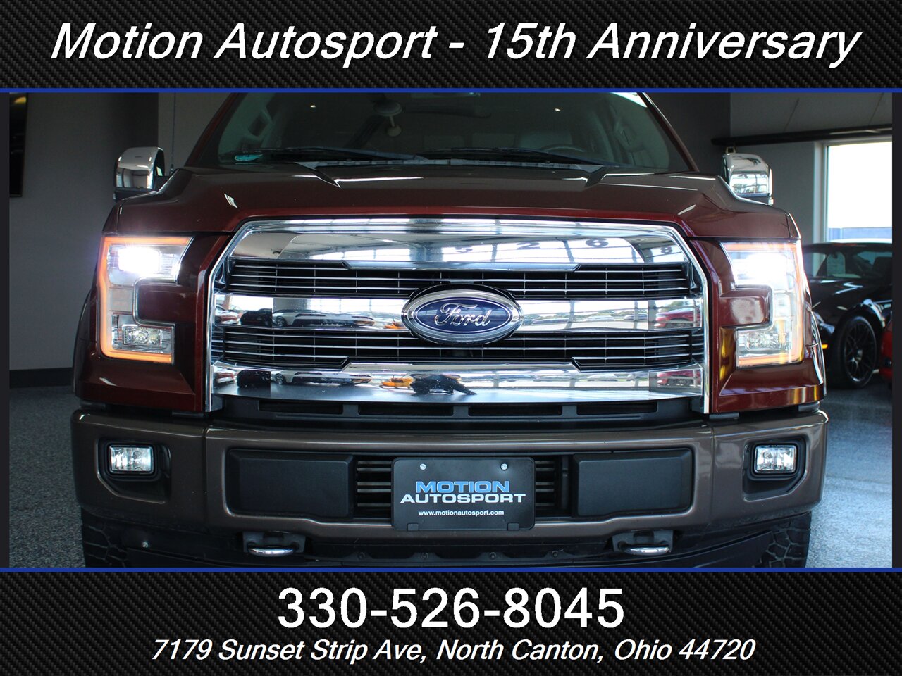 2016 Ford F-150 Lariat  Panoramic Roof 4X4 - Photo 35 - North Canton, OH 44720