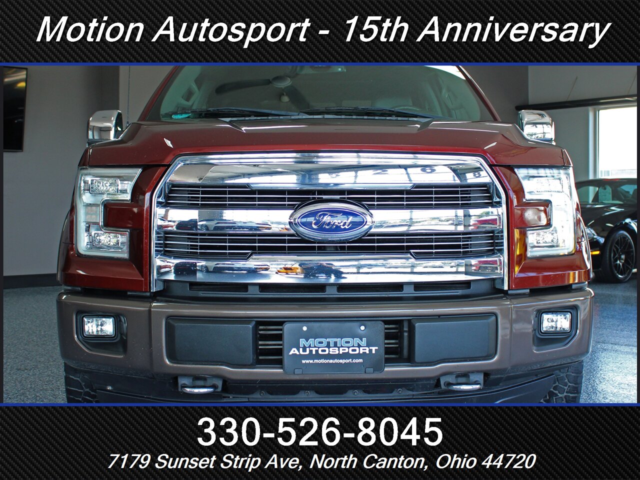 2016 Ford F-150 Lariat  Panoramic Roof 4X4 - Photo 3 - North Canton, OH 44720