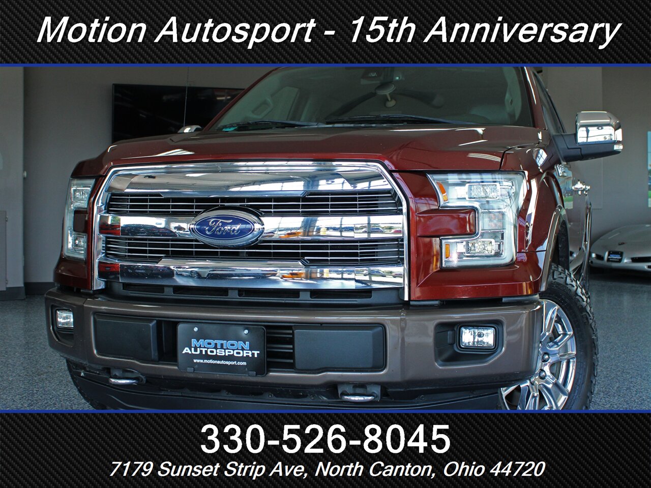 2016 Ford F-150 Lariat  Panoramic Roof 4X4 - Photo 45 - North Canton, OH 44720