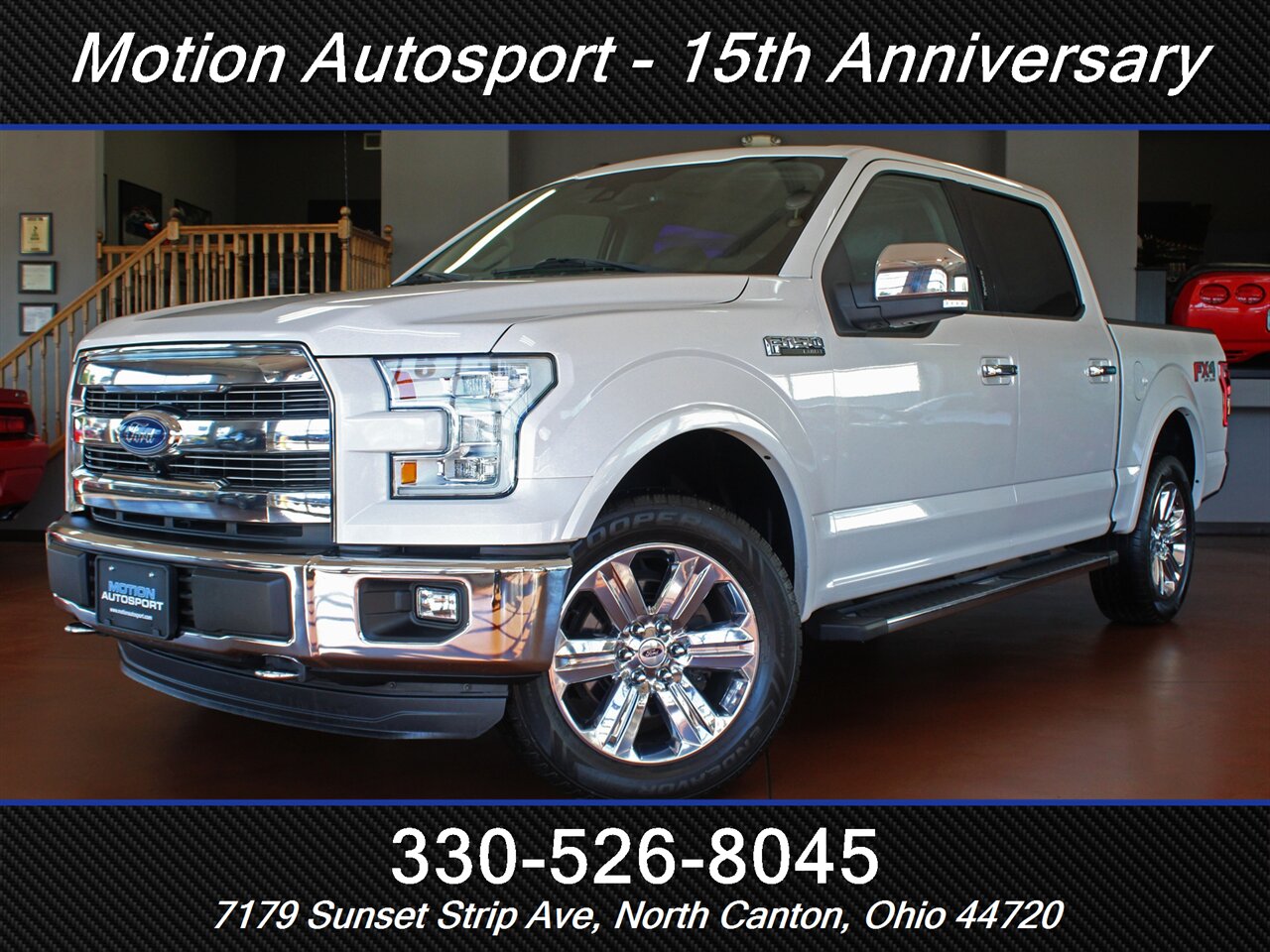 2016 Ford F-150 Lariat FX4 Off Road Panoramic Roof 4X4 - Photo 1 - North Canton, OH 44720