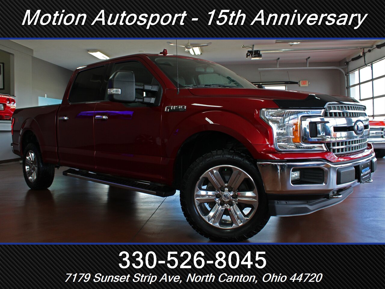 2018 Ford F-150 XLT Panoramic Roof Navigation 4X4 - Photo 2 - North Canton, OH 44720