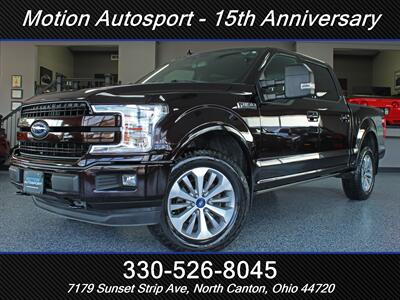 2018 Ford F-150 Lariat Sport FX4  Panoramic Roof 4X4 Truck
