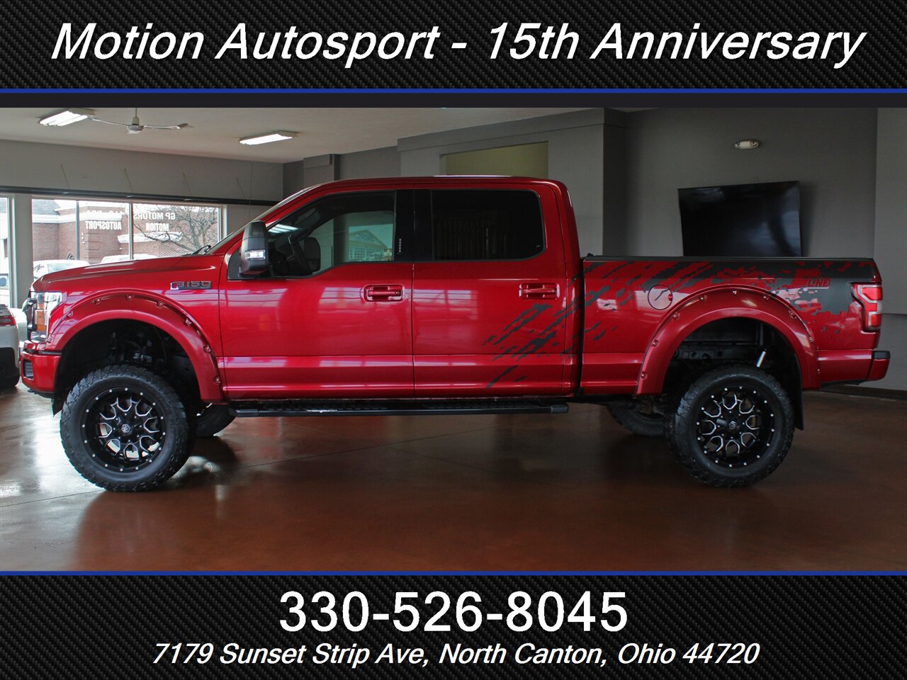 2020 Ford F-150 XLT Sport Custom Lift F Line Edition 4X4 - Photo 7 - North Canton, OH 44720