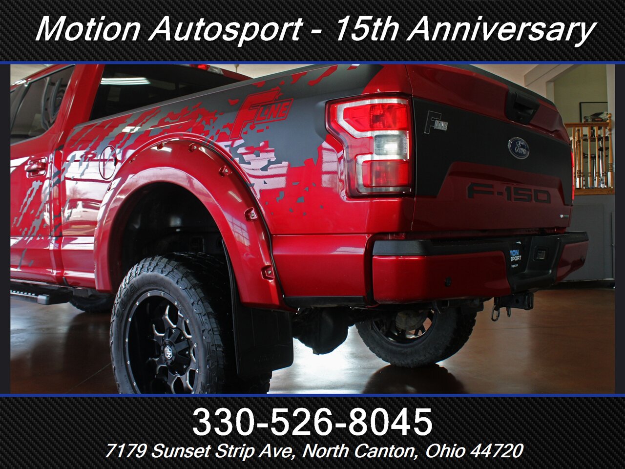 2020 Ford F-150 XLT Sport Custom Lift F Line Edition 4X4 - Photo 8 - North Canton, OH 44720