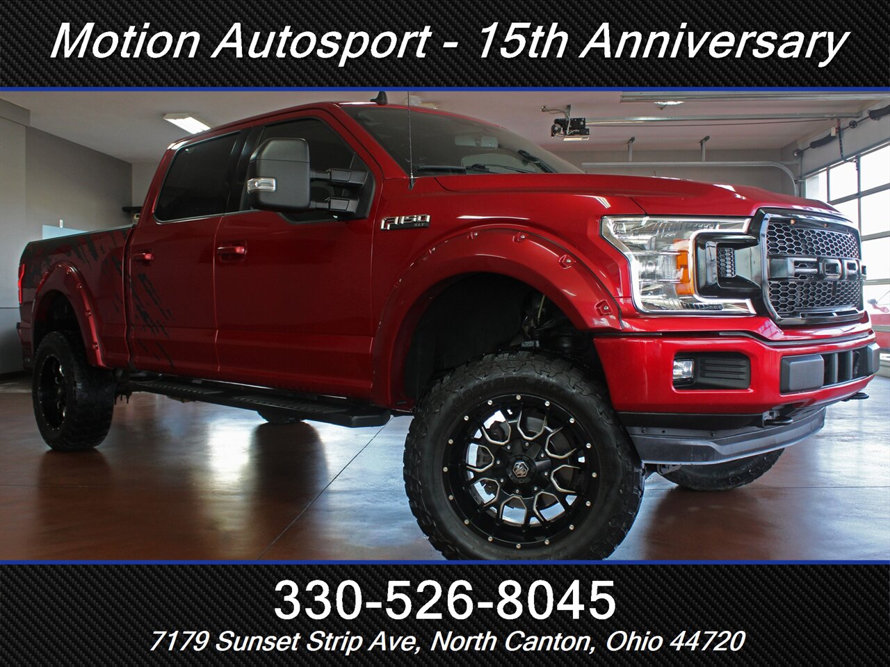 2020 Ford F-150 XLT Sport Custom Lift F Line Edition 4X4 - Photo 2 - North Canton, OH 44720