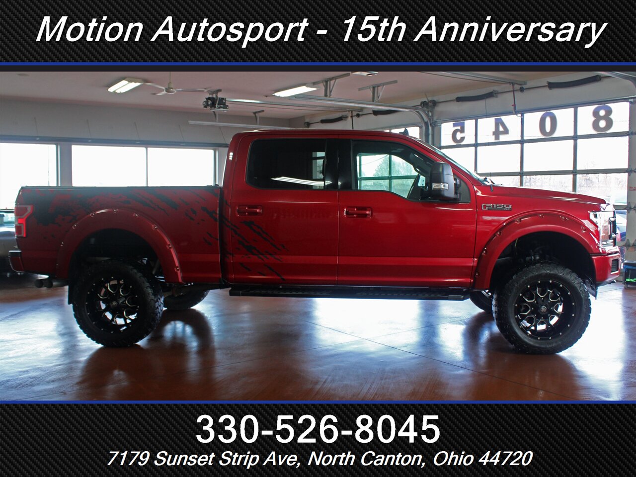 2020 Ford F-150 XLT Sport Custom Lift F Line Edition 4X4 - Photo 13 - North Canton, OH 44720