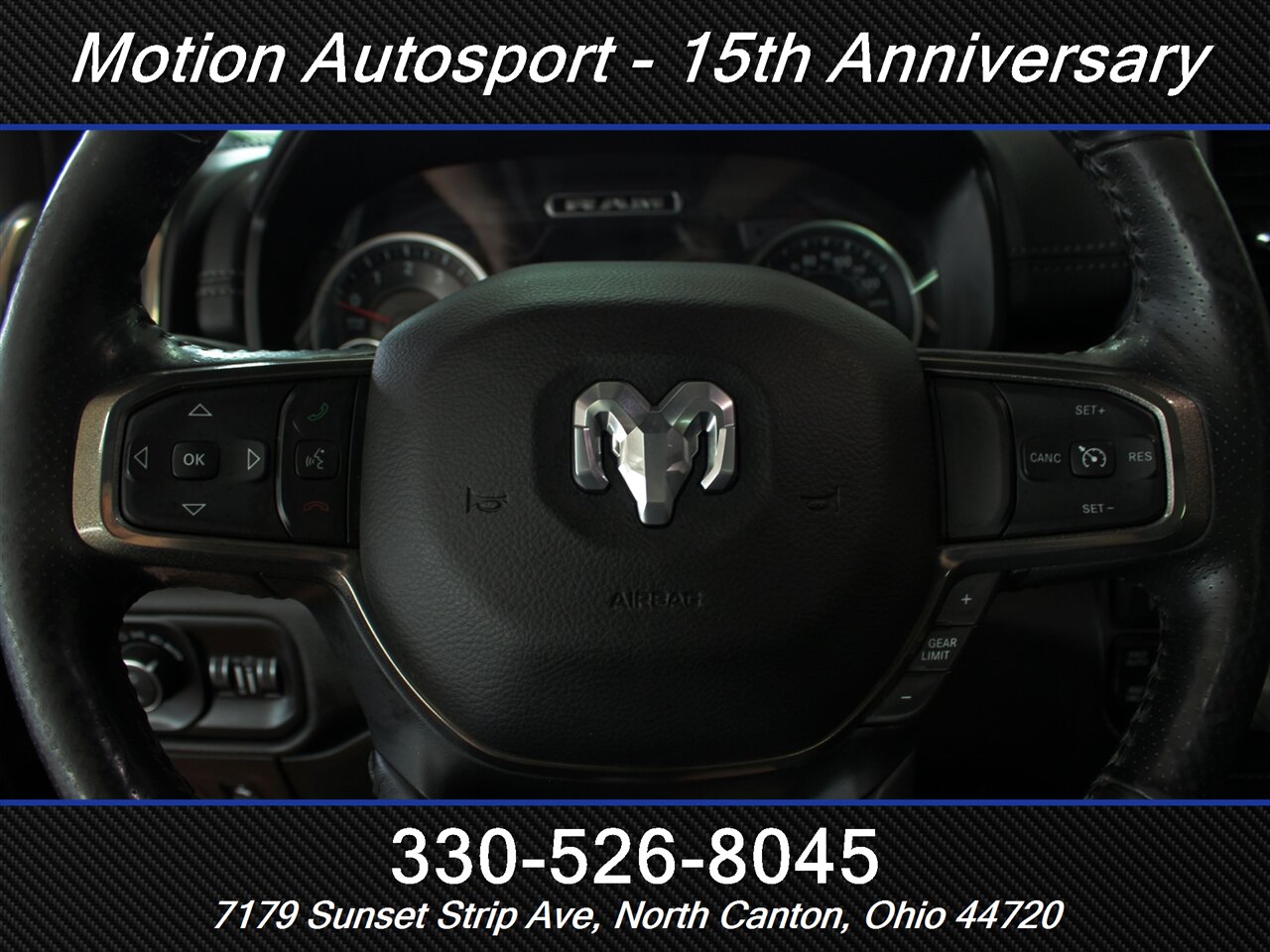 2019 RAM 1500 Sport  Panoramic Moon Roof Black Top Edition 4X4 - Photo 18 - North Canton, OH 44720