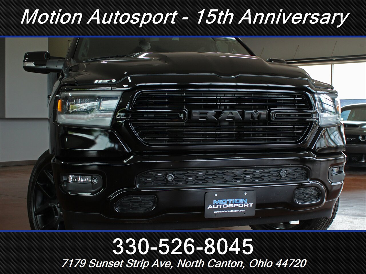 2019 RAM 1500 Sport  Panoramic Moon Roof Black Top Edition 4X4 - Photo 58 - North Canton, OH 44720