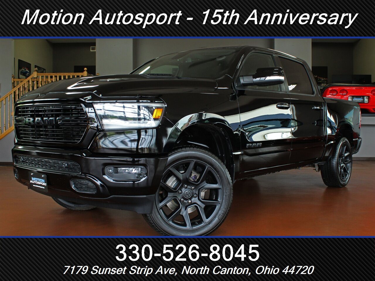 2019 RAM 1500 Sport  Panoramic Moon Roof Black Top Edition 4X4 - Photo 1 - North Canton, OH 44720
