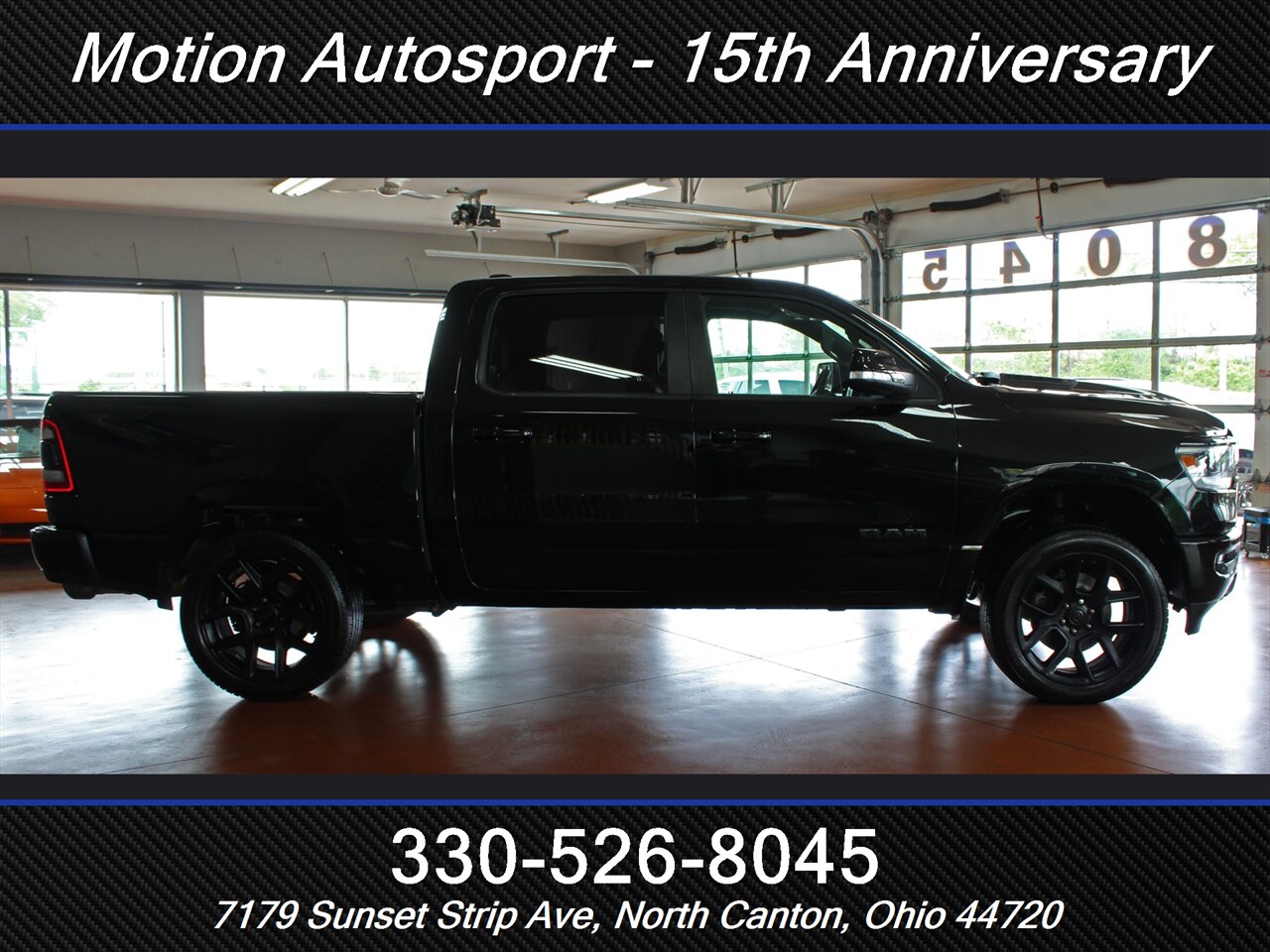 2019 RAM 1500 Sport  Panoramic Moon Roof Black Top Edition 4X4 - Photo 12 - North Canton, OH 44720