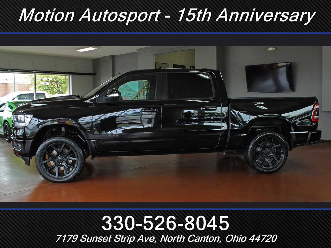 2019 RAM 1500 Sport  Panoramic Moon Roof Black Top Edition 4X4 - Photo 7 - North Canton, OH 44720