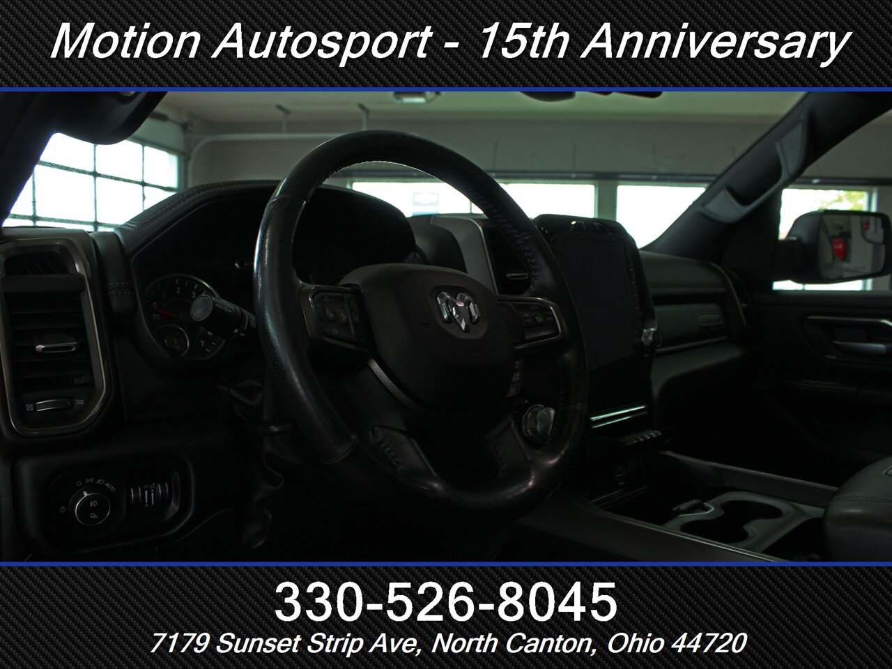 2019 RAM 1500 Sport  Panoramic Moon Roof Black Top Edition 4X4 - Photo 15 - North Canton, OH 44720