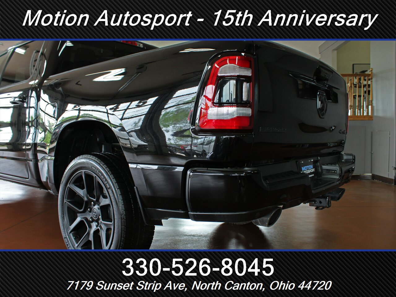 2019 RAM 1500 Sport  Panoramic Moon Roof Black Top Edition 4X4 - Photo 8 - North Canton, OH 44720