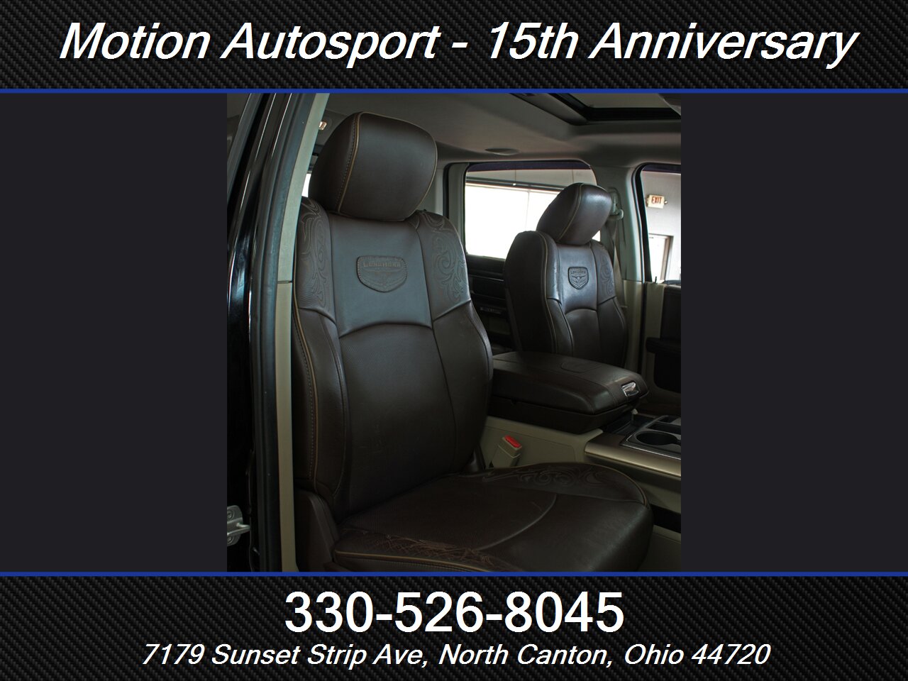 2013 RAM 1500 Laramie Longhorn Moon Roof Navigation 4X4 - Photo 37 - North Canton, OH 44720