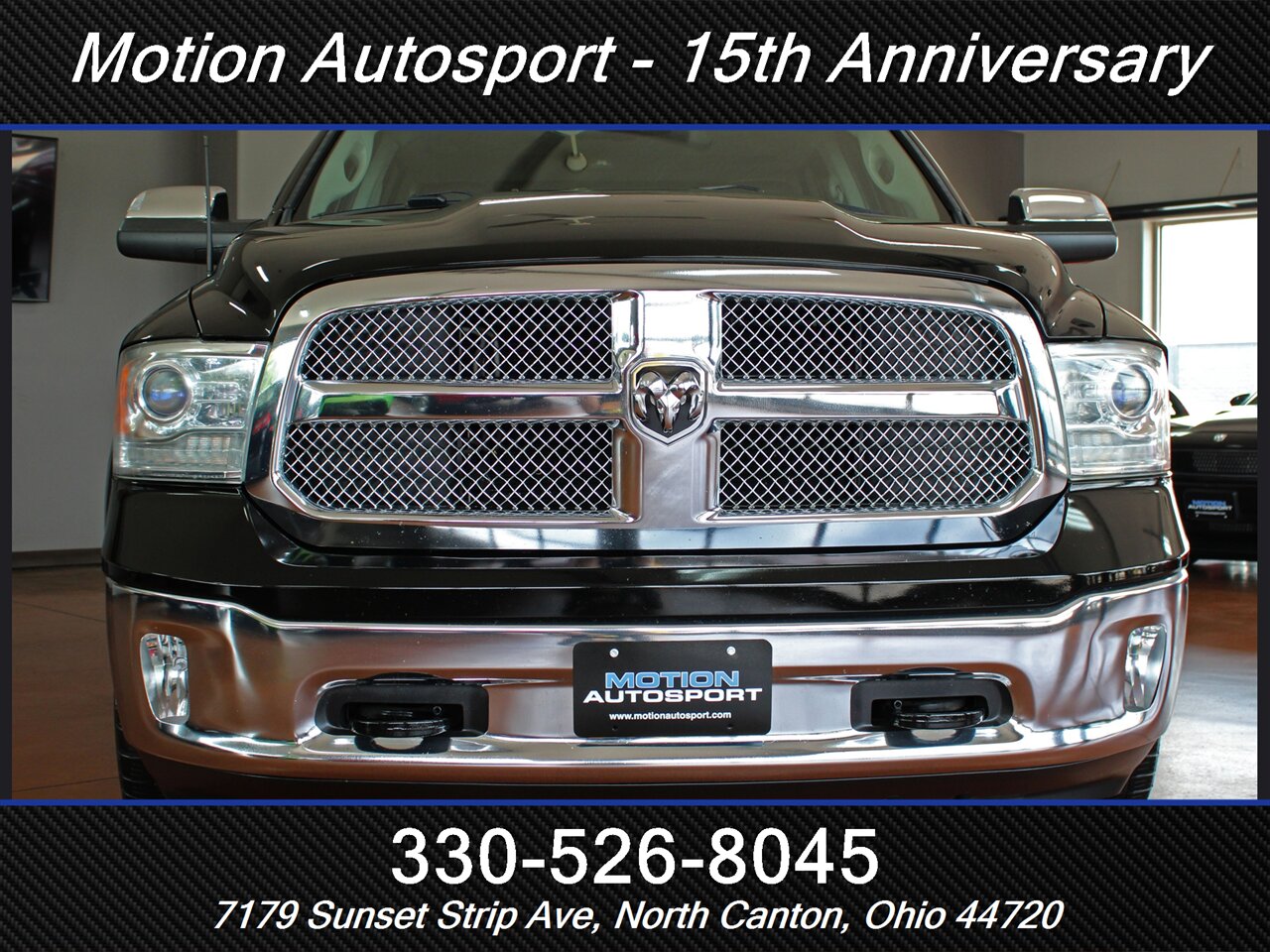 2013 RAM 1500 Laramie Longhorn Moon Roof Navigation 4X4 - Photo 3 - North Canton, OH 44720