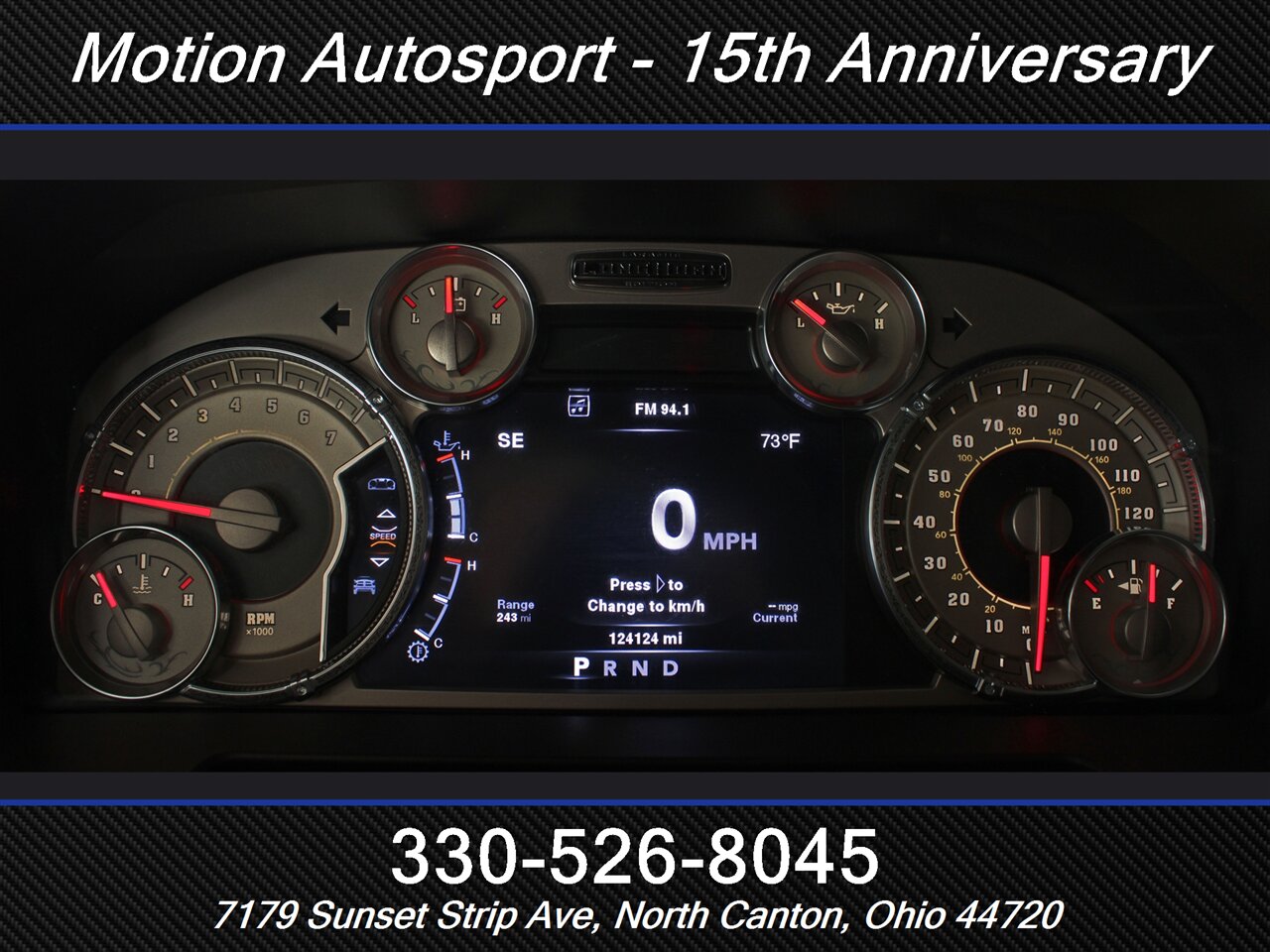 2013 RAM 1500 Laramie Longhorn Moon Roof Navigation 4X4 - Photo 20 - North Canton, OH 44720
