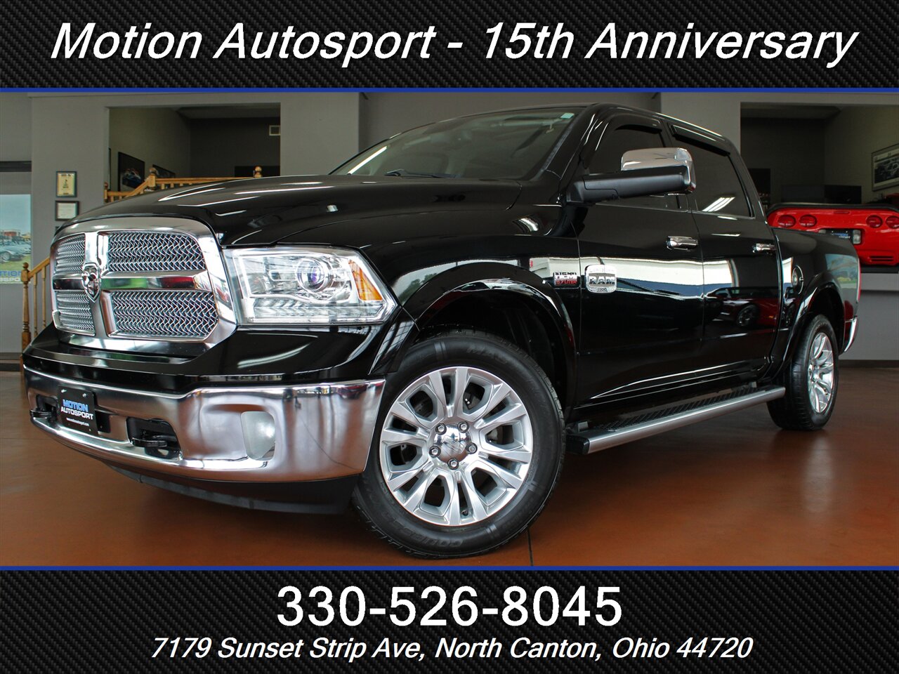 2013 RAM 1500 Laramie Longhorn  Moon Roof Navigation 4X4 - Photo 1 - North Canton, OH 44720