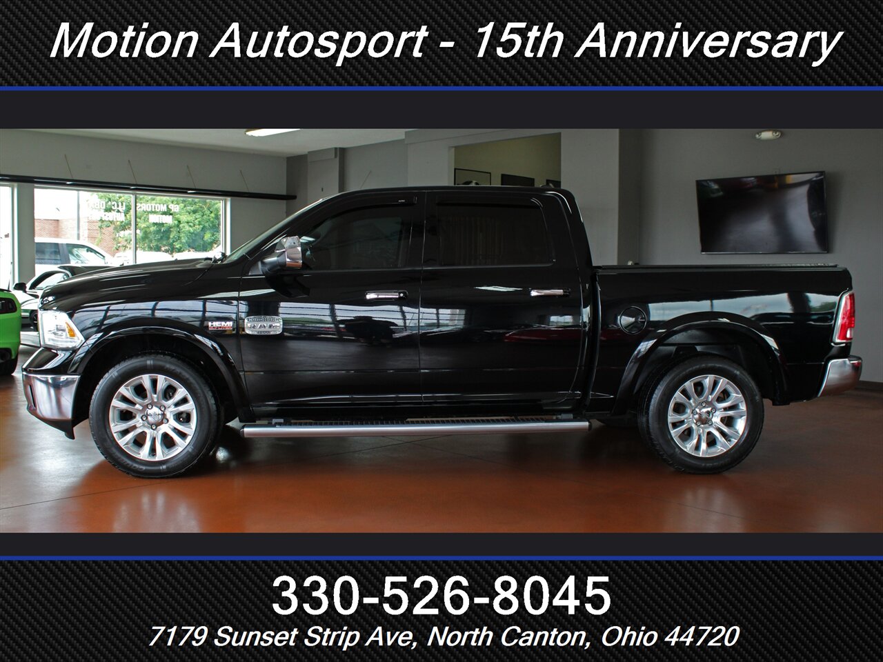 2013 RAM 1500 Laramie Longhorn Moon Roof Navigation 4X4 - Photo 7 - North Canton, OH 44720