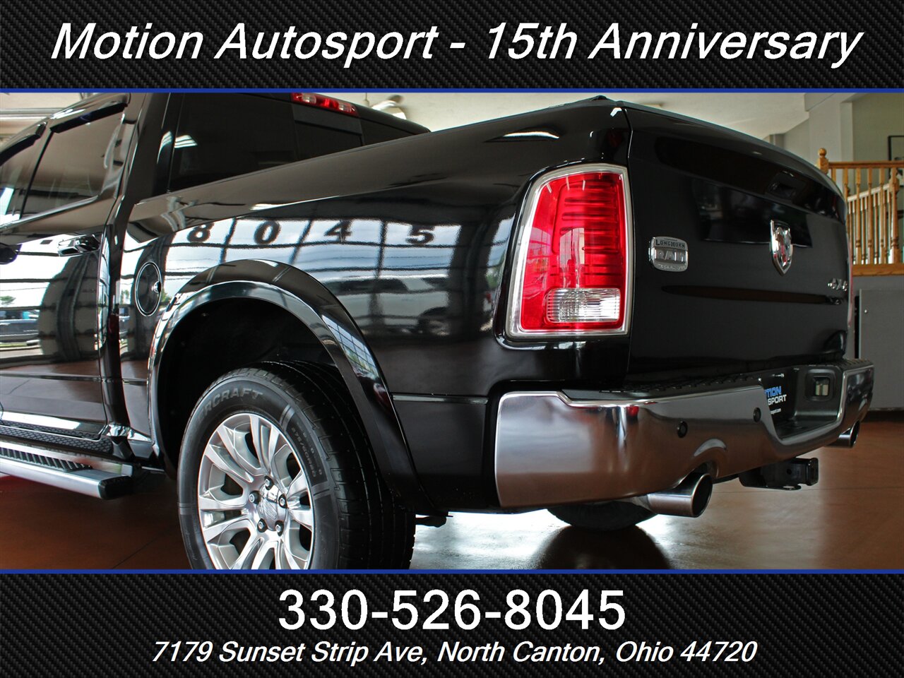 2013 RAM 1500 Laramie Longhorn Moon Roof Navigation 4X4 - Photo 8 - North Canton, OH 44720
