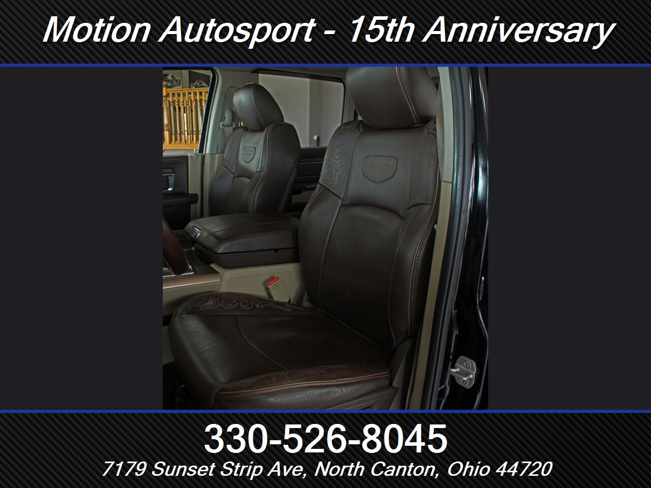2013 RAM 1500 Laramie Longhorn Moon Roof Navigation 4X4 - Photo 32 - North Canton, OH 44720