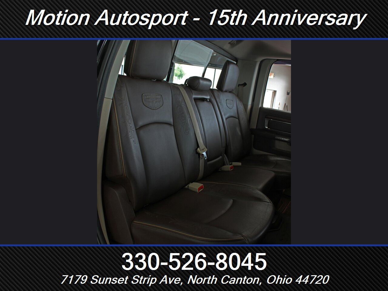2013 RAM 1500 Laramie Longhorn Moon Roof Navigation 4X4 - Photo 44 - North Canton, OH 44720